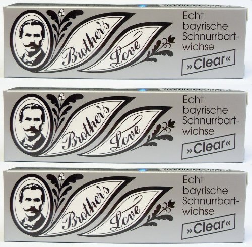 Brother's Love 3er Set Brothers Bartwichse clear 10ml