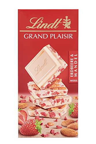 Lindt Schokolade Grand Plaisir Erdbeer