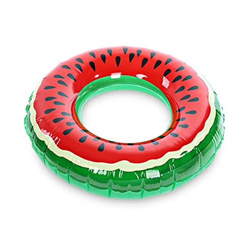 TSHAOUN Aufblasbarer Wassermelonen-Schwimmring