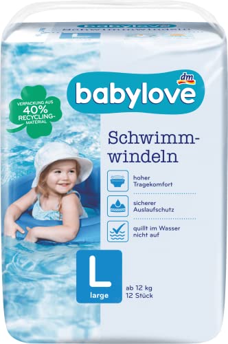 Babylove Schwimm-Windeln Größe L