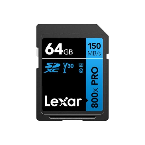 Lexar High-Performance 800x PRO SD Karte 64GB