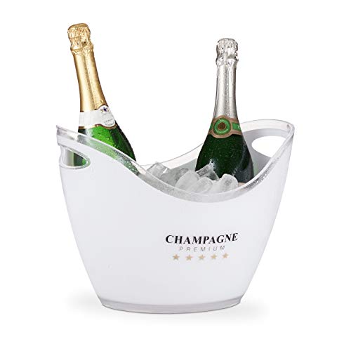 Relaxdays Sektkühler, Champagne Premium