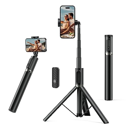 ATUMTEK Bluetooth 140CM Selfie-Stick Stativ Ausziehbares