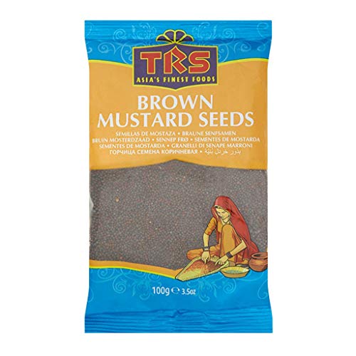 TRS Brown Mustard Seeds 100g Senfkörner Samen