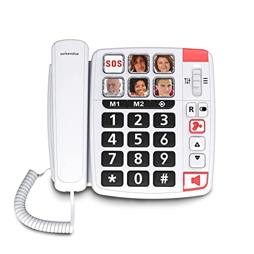 swissvoice Xtra 1110 schnurgebundenes Telefon mit extra großen Tasten