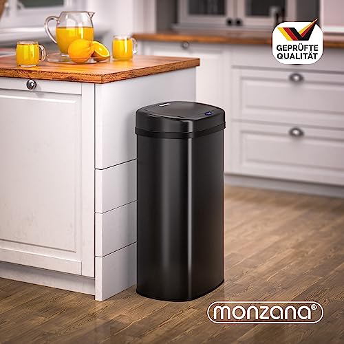 Sensor-Mülleimer im Bild: Monzana Sensor Mülleimer Küche 58 L