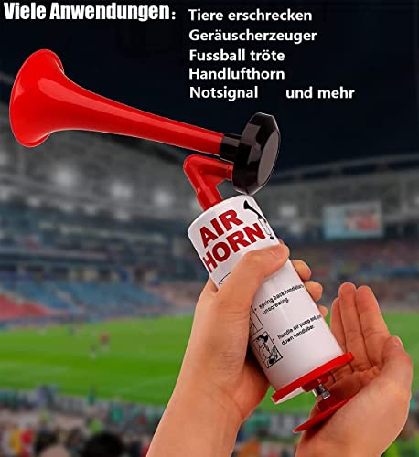 Signalhorn im Bild: FARBIN Luftdruck-Fanfare Air Hor...