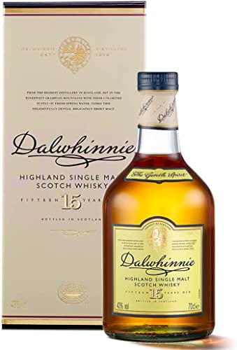 Single Malt Whisky unserer Wahl: Dalwhinnie 15 Jahre | mit Geschenkverpackung