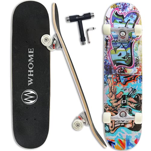 WHOME Pro Skateboards Komplett für Erwachsene