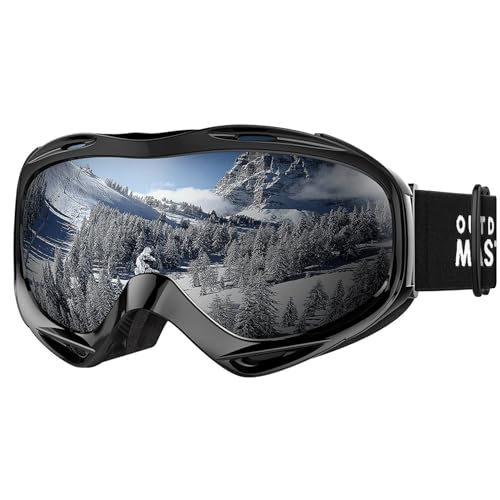 OutdoorMaster Skibrille, Snowboardbrille Schneebrille OTG 100%