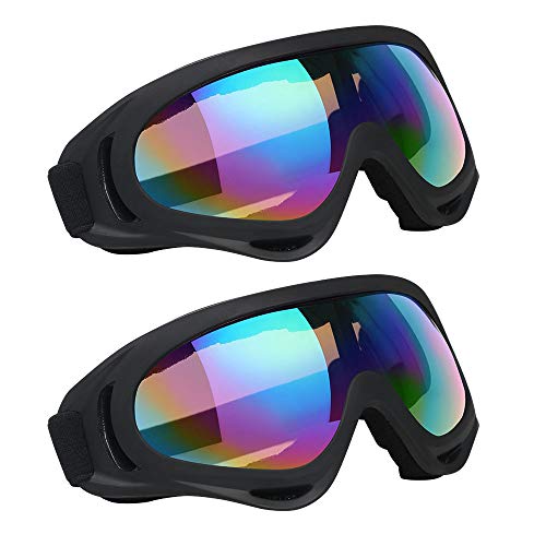 Vicloon Skibrille, 2 Stück Ski Snowboard Brille