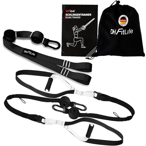 DH-FitLife Schlingentrainer für Ganzkörpertraining