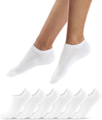 QINCAO Sneaker Socken Herren Damen 6 Paar