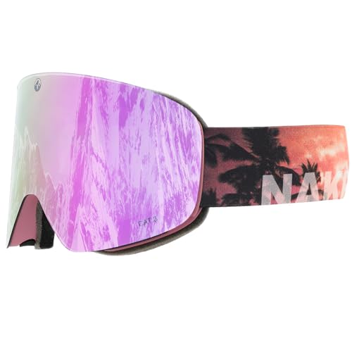 NAKED Optics Skibrille Snowboard Brille für Damen und Herren