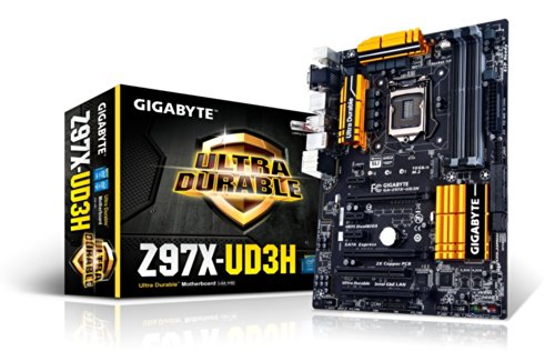 Gigabyte GA-Z97X-UD3H 1150 Mainboard Sockel (Intel Z97, 4x DDR3 Speicher)