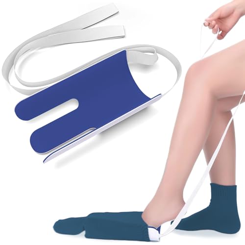 Pulinpulin Anziehhilfe für Socken- Sockenanzieher für Senioren