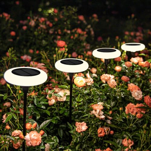ZWOOS Solarlampen für Außen Garten