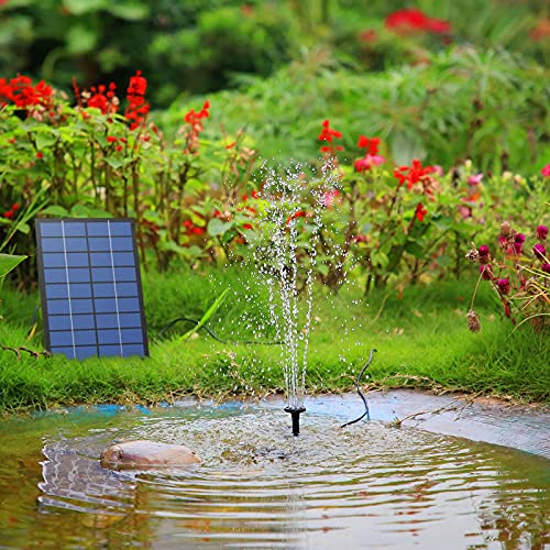 Solarpumpe im Bild: AISITIN Solar Springbrunnen 2,5W...