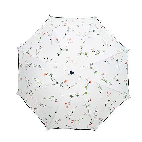 Maibar Regenschirme UV Schutz Taschenschirme für Damen