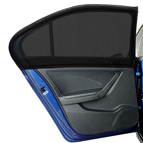 2 PCS Auto Heckscheibe Netzgarn Sonnenschutz Isolierung Fenster Sonnenschutz  Abdeckung, Größe: 113 * 50cm