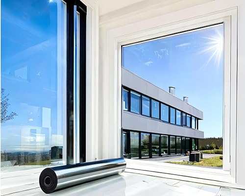 WindowShield®, Spiegelfolie Selbstklebend UV-Schutz Fenster Folie  Sonnenschutz