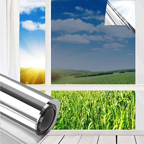 MUHOO Fensterlfolie Sonnenschutz 90x400cm