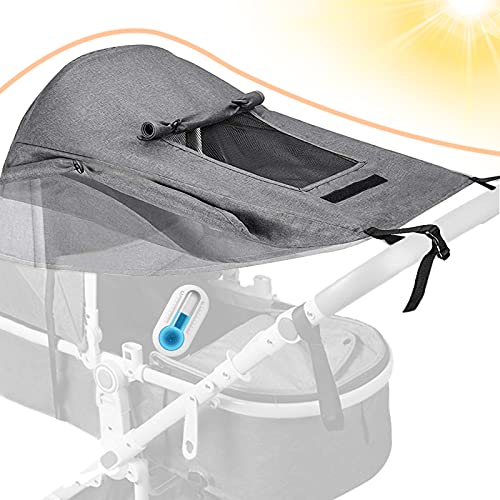 Dioxide Universal Kinderwagen Sonnensegel mit UV