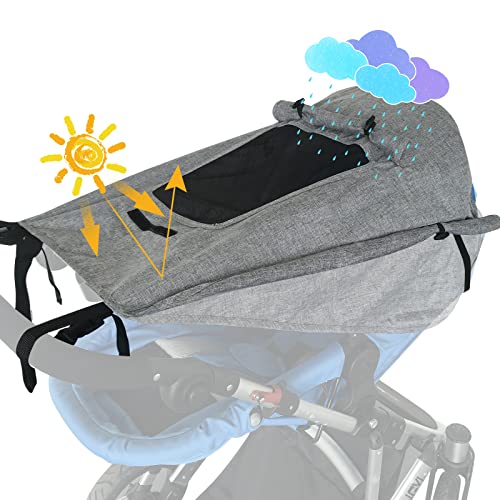 WD&CD Sonnensegel Kinderwagen mit UV Schutz