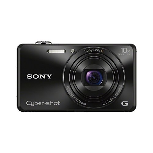 Sony DSC-WX220B Digitalkamera (18 Megapixel, 10-fach opt. Zoom, 6,8 cm (2,7 Zoll)