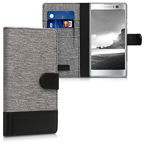 kwmobile Wallet Case kompatibel mit Sony Xperia XA2