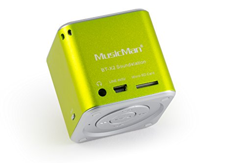 MusicMan mini Wireless Soundstation BT-X2 (MP3 Player, Bluetooth)