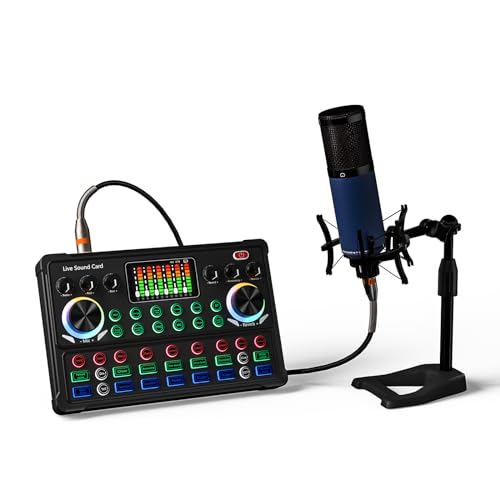 RUBEHOOW Kondensatormikrofon-Kit Streaming