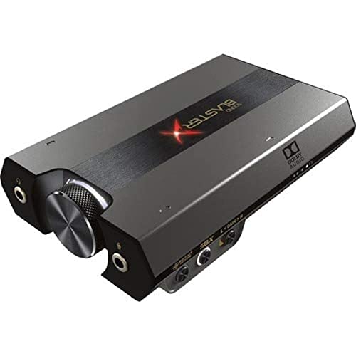 Soundkarte unserer Wahl: Sound BlasterX G6 7.1 HD externe Gaming-DAC- und USB-Soundkarte