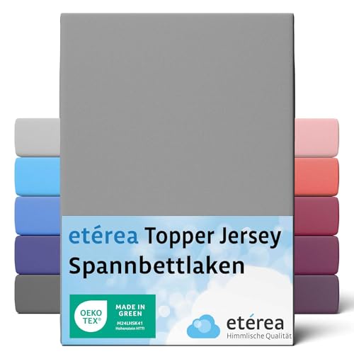ETÉREA Jersey Topper Spannbettlaken 90x200cm