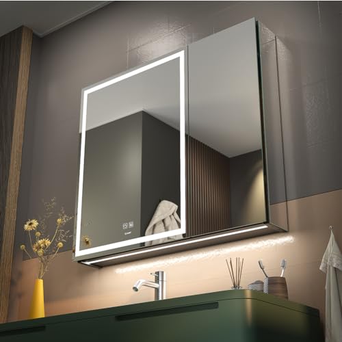 GANPE LED Beleuchtetes Badezimmer Medizin Spiegel