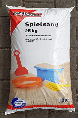 go/on 25 Kg Spielsand 0-0,2 mm