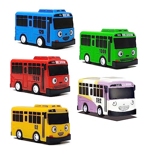 SHDIEHJFMLDH 5Pcs Mini Bus Spielzeug