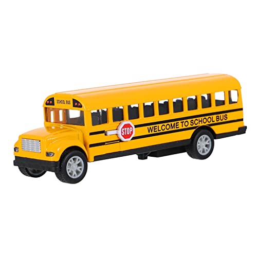 TOYANDONA Schulbus Spielzeug Modell School Bus