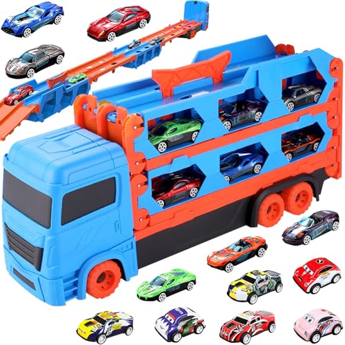 KUPITM6 Transport Truck Spielzeugautos für Jungen