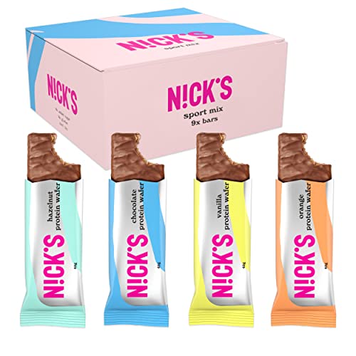 NICK'S Join our Fight on Sugar NICKS Protein Wafer Riegel Sport Mix