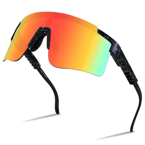 FEISEDY Sport Sonnenbrille Herren Fahrradbrille für Damen