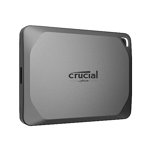 Crucial X9 Pro 2TB Externe SSD, bis zu 1050MB/s, PC und Mac, inkl. Mylio Photos+, USB-C 3.2