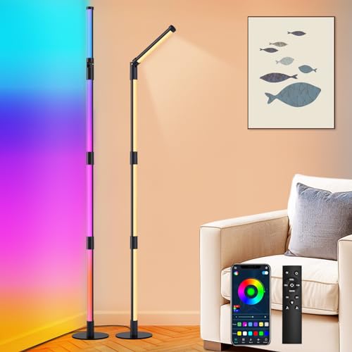Fortand LED Stehlampe Wohnzimmer