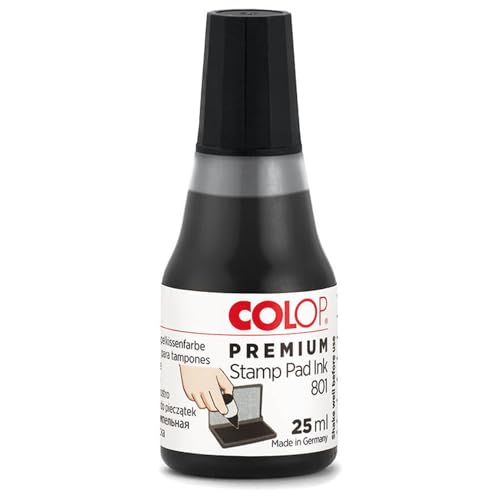 Colop Premium Stempelfarbe 801 schwarz