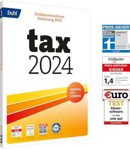 Buhl Data Service Tax 2024 DVD Box (für Steuerjahr 2023)