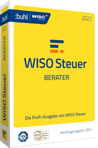 Buhl Data WISO Steuer-Berater 2022 (für Steuerjahr 2021|Standard Verpackung)