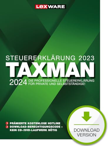 Lexware TAXMAN 2024 (für Steuerjahr 2023)