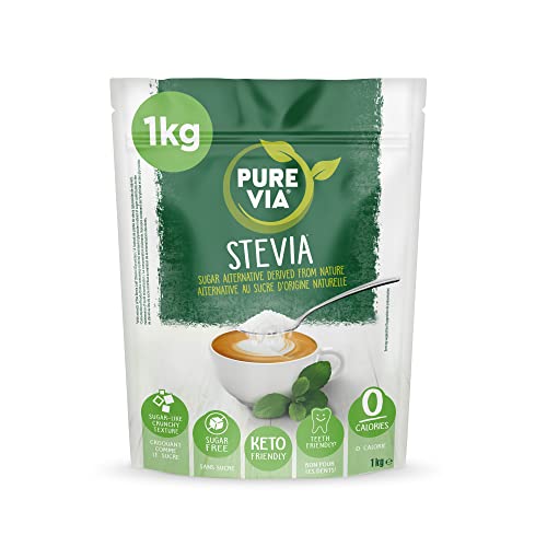 Pure Via Stevia Blatt Süßungskügelchen 1kg