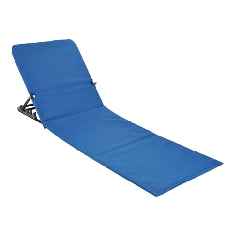 Spetebo Strandmatte klappbar mit Verstellbarer Rückenlehne
