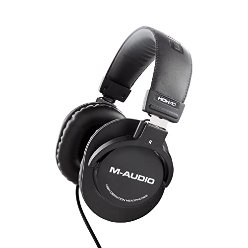 M-Audio HDH40 – Over-Ear Studiokopfhörer mit geschlossenem Design
